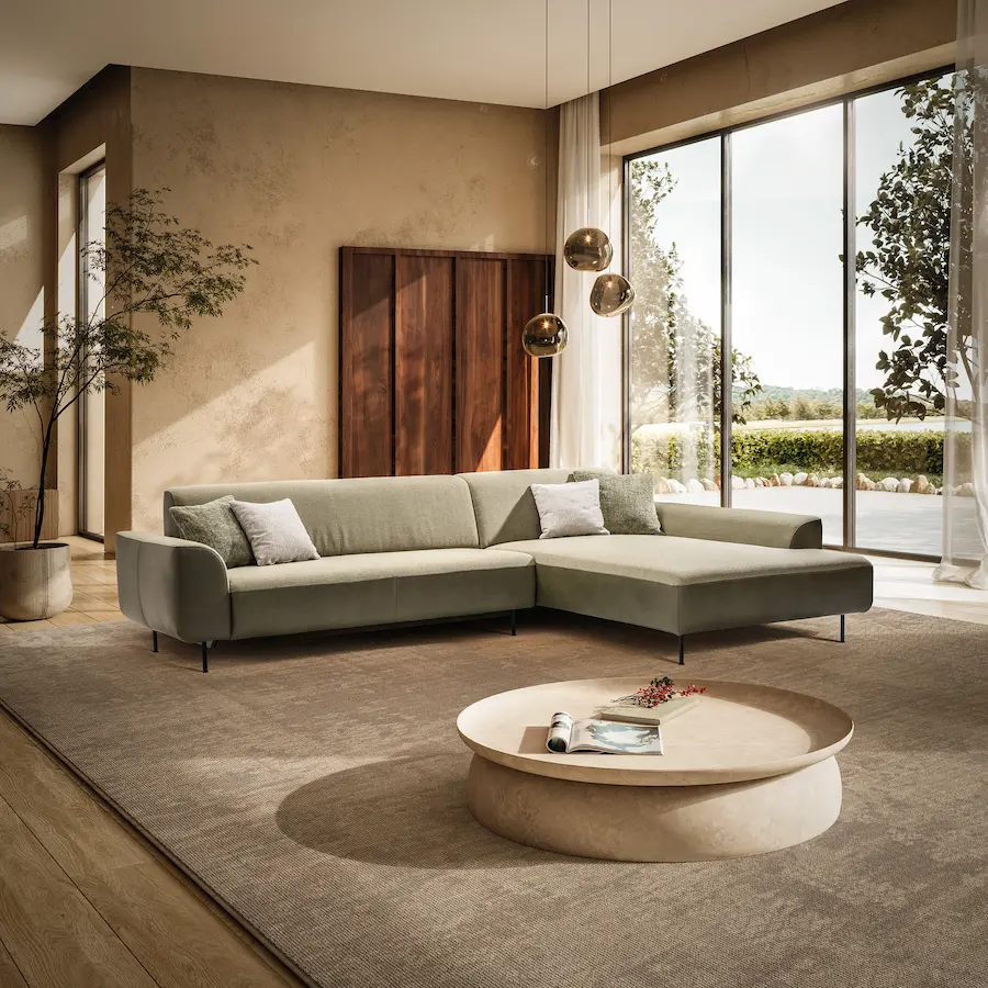 Edles Sofa von Sedda Polstermöbel